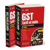 R. K. Jain's GST Tariff of India - May 2025 by Centax Publication  